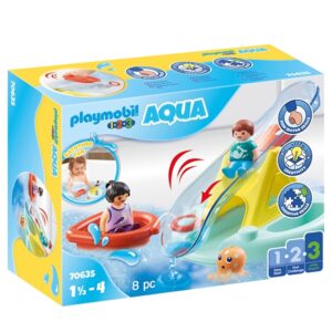 PlaymobilÂ® 1.2.3 Aqua - Badesø med Vandrutsjebane